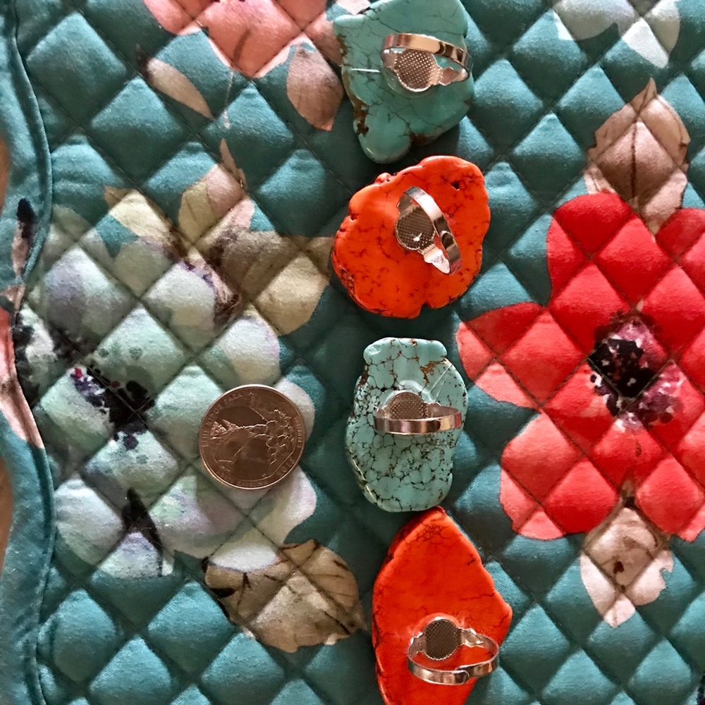 Turquoise rings - Picture 2 of 5